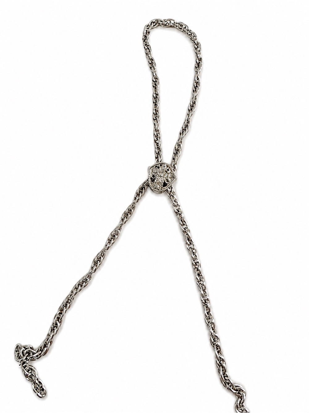 EKQ Hidden Watch Purse Pendant Necklace Silver Tone Working Quartz - Picture 4 of 9